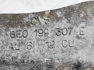 Кронштейн двигателя, ориг. номер 8E0199307E, Audi A4 2000-2006