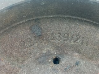 Шкив коленвала, ориг. номер 123039F600, 22184391211, Nissan Almera 2000-2003