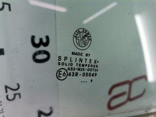 Стекло двери задней правой, ориг. номер 50516452, Alfa Romeo 159 2005-2011
