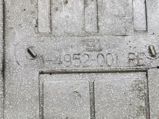 Декоративная крышка двигателя, ориг. номер 11127508777, 11127511181, BMW 6 E63/E64 2003-2007