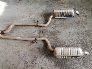 Глушитель, ориг. номер A2204910200, 2204910100, Mercedes S W220 1998-2002