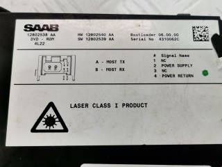 Блок навигации, ориг. номер 12768494, 12802538, Saab 9-3 2002-2007