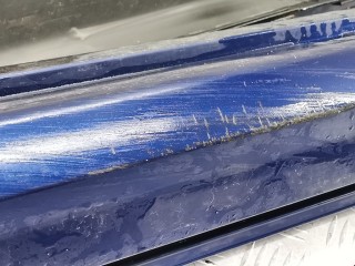 Накладка на порог, Opel Vectra 2002-2005