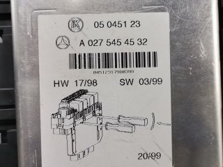 Блок предохранителей, ориг. номер A0345459432, 05045123, Mercedes S W220 1998-2002