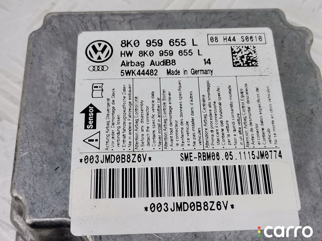 Блок AirBag Audi A5 2007-2011, 8K0959655L, фото 2