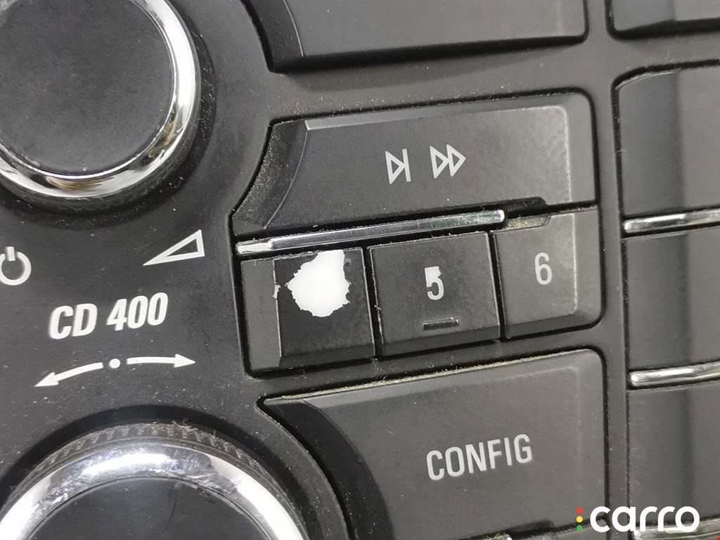 13334053 Магнитола Opel Astra 2010г. - фото №2