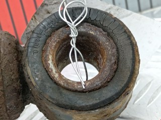Стойка задняя, ориг. номер 4853049725, 485304705, Toyota Prius 2005-2011