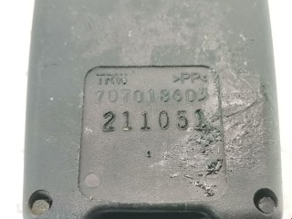 Замок ремня безопасности, ориг. номер 72117070186, 707018603, BMW X5 E53 2003-2006