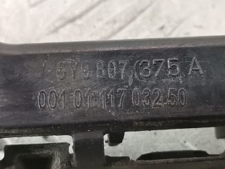 Кронштейн крепления бампера заднего, ориг. номер 6Y9807375A, Skoda Fabia 1999-2004