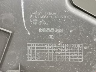 Обшивка багажника, ориг. номер 849511KB0A, Nissan Juke 2010-2014