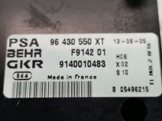 Блок управления печки/климат-контроля, ориг. номер 96430550XT, F914201, Peugeot 206 2002-2009