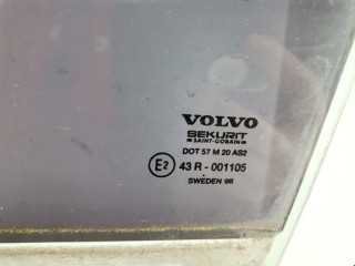 Стекло двери задней левой, ориг. номер 9190707, Volvo S70 1996-2000