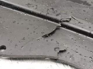 Защита КПП, ориг. номер 7L8825231A, 7P6825231C, Volkswagen Touareg 2010-2014
