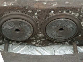 Суппорт передний левый, ориг. номер 7L6615149A, Volkswagen Touareg 2010-2014