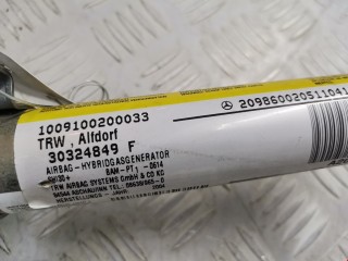 Подушка безопасности боковая (шторка), ориг. номер A2098600105, 30324849F, Mercedes CLK W209 2002-2005