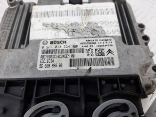 Блок управления двигателем, ориг. номер 0281013334, 9666986680, Peugeot 5008 2009-2013