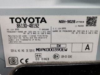 Магнитола, ориг. номер 8613048192, NXH9028, Lexus RX 2012-2015