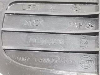 Ручка внутренняя задняя левая, ориг. номер 5010800006, 80671BC001, Nissan Note 2008-2013
