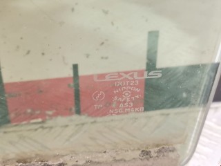 Стекло двери задней левой, ориг. номер 6811448040, Lexus RX 1997-2003