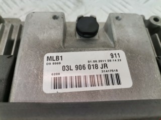 Блок управления двигателем, ориг. номер 03L906018JR, 0281017392, Audi A4 2007-2012