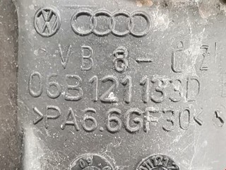 Фланец (тройник) системы охлаждения, ориг. номер 06B121133D, 06B121132D, Audi A4 1999-2001