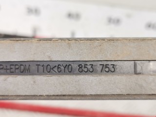 Молдинг двери задней левой, ориг. номер 6Y0853753, Skoda Fabia 1999-2004