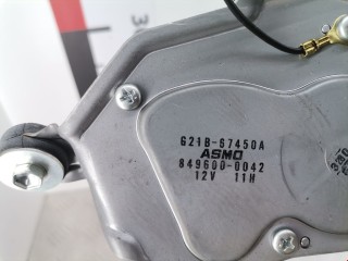 Моторчик заднего стеклоочистителя (дворника), ориг. номер G21B67450A, 849600-0042, Mazda 6 2005-2008