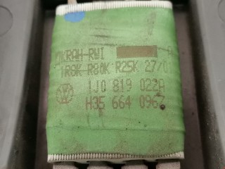 Сопротивление печки, ориг. номер 1J0819022A, H35664096Z, Volkswagen Golf 1997-2006