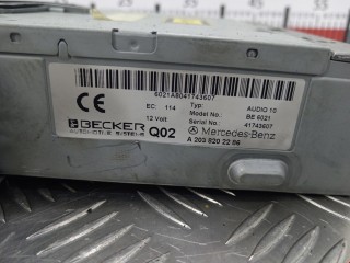 Магнитола, ориг. номер A2038202286, BE6021, Mercedes C W203 2000-2004