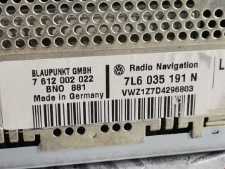 Магнитола, ориг. номер 7612002022, 7L6035191NX, Volkswagen Touareg 2002-2007