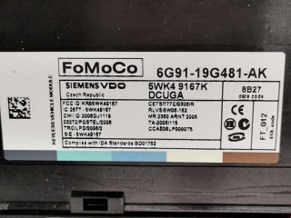 Блок управления бесключевым доступом, ориг. номер 5WK49167K, 6G9119G481AK, Jaguar XF 2007-2011