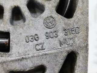 Натяжитель ремня генератора, ориг. номер 03G903315C, 03G903315D, Volkswagen Caddy 2004-2010