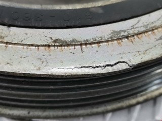 Шкив коленвала, ориг. номер 93192547, 55210310, Opel Zafira 2008-2014