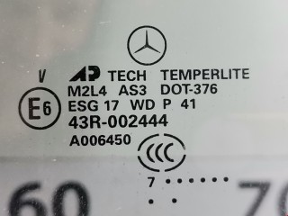 Стекло двери задней левой, ориг. номер A1647350710, Mercedes ML W164 2005-2008