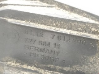 Кронштейн крепления бампера заднего, ориг. номер 51127012290, BMW 7 E65/E66 2001-2005
