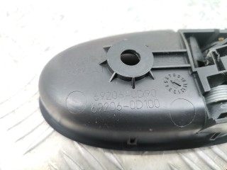 Ручка внутренняя передняя левая, ориг. номер 692060D100, 692060D90, Toyota Yaris 2005-2009