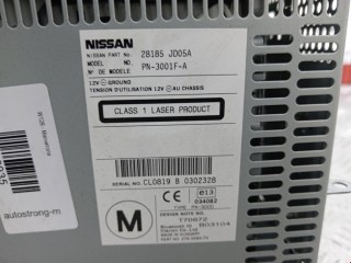 Магнитола, ориг. номер 28185JD05A, PN3001FA, Nissan Qashqai+2 2010-2014