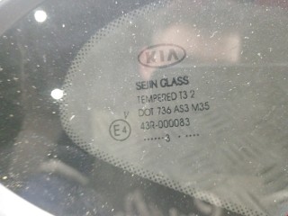 Стекло кузовное боковое правое, ориг. номер 87820A2810, Kia Ceed 2012-2015