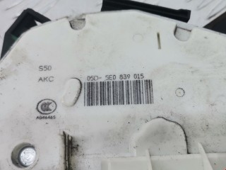Замок двери задней левой, ориг. номер 5N0839015D, 5E0839015, Skoda Rapid 2012-2017