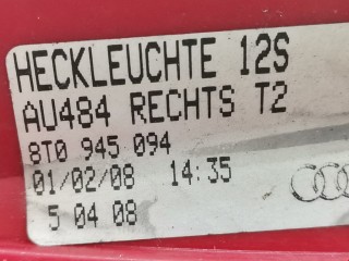 Фонарь крышки багажника правый, ориг. номер 8T0945094A, 8T0945094, Audi A5 2007-2011
