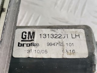 Стеклоподъемник электрический задний левый, ориг. номер 13132231, Opel Zafira 2003-2006