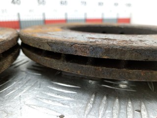 Диск тормозной передний, ориг. номер 6R0615301, Volkswagen Polo 2009-2014