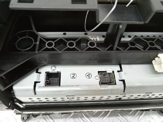Дисплей, ориг. номер A2048205497, A2046801231, Mercedes C W204 2007-2011