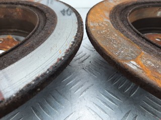 Диск тормозной задний, ориг. номер 43206JD00A, Nissan Qashqai 2010-2013