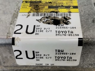 Блок AirBag, ориг. номер 8917005190, 215955104, Toyota Avensis 2006-2009