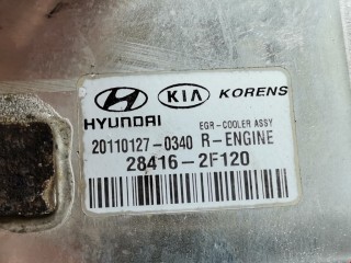 Радиатор EGR, ориг. номер 284162F120, Hyundai Santa Fe 2004-2012