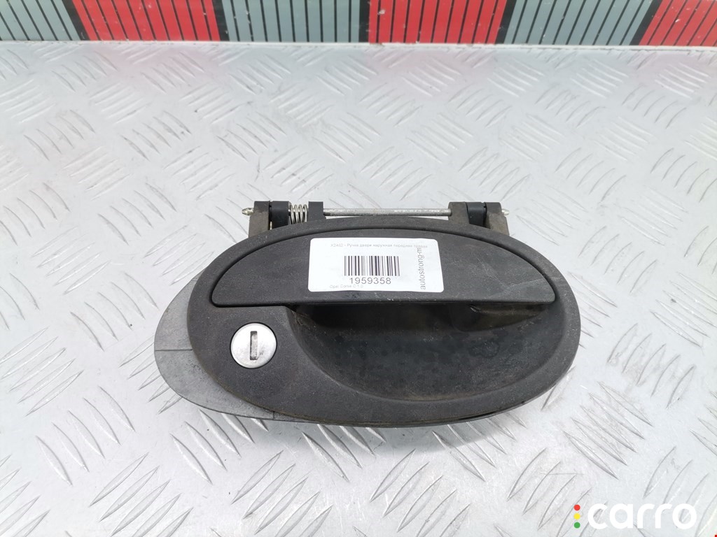 Ручка наружная передняя правая Opel Corsa 2000-2003, хетчбэк 5 дв., 93176737, фото 1