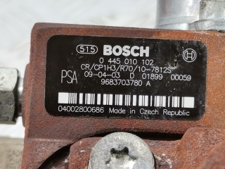 ТНВД, ориг. номер 0445010102, 9683703780, Citroen Berlingo 2004-2013