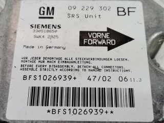 Блок AirBag, ориг. номер 5WK42925, 9195790, Opel Astra 1994-2002