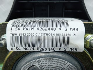 Подушка безопасности водителя, ориг. номер 4112FF, 61432050C, Citroen Berlingo 1996-2003